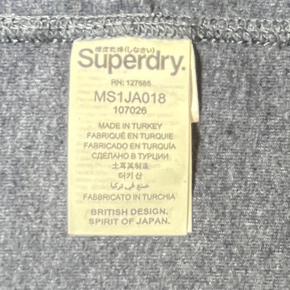 Superdry |‎ Men’s Large | “Original Superdry Number 1 Co” Blue Crewneck T-Shirt - Picture 8 of 11